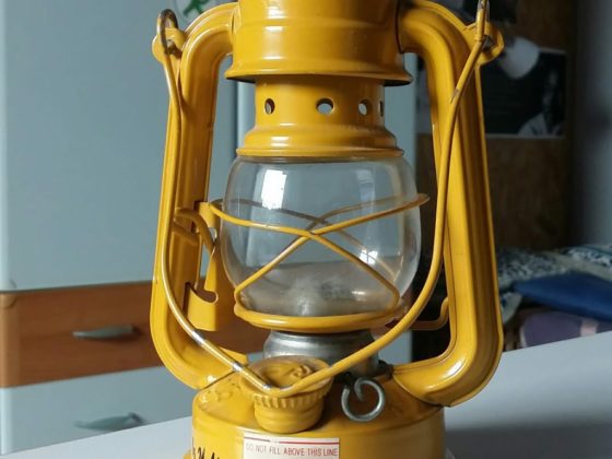 The yellow lantern and the wick. Cabiojinia