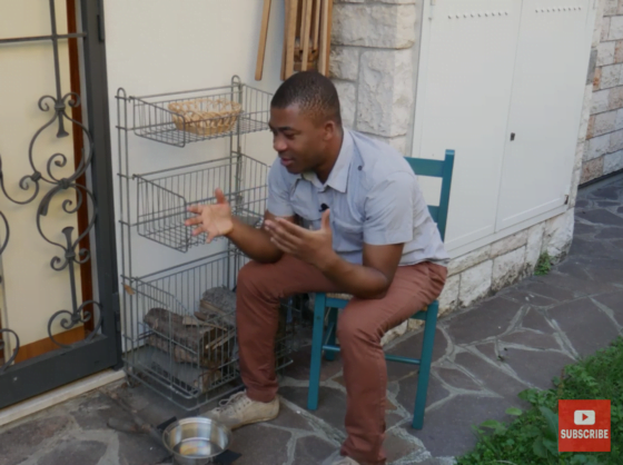 the story of the basket above the fireplace