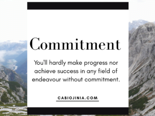 commitment by Cabiojinia