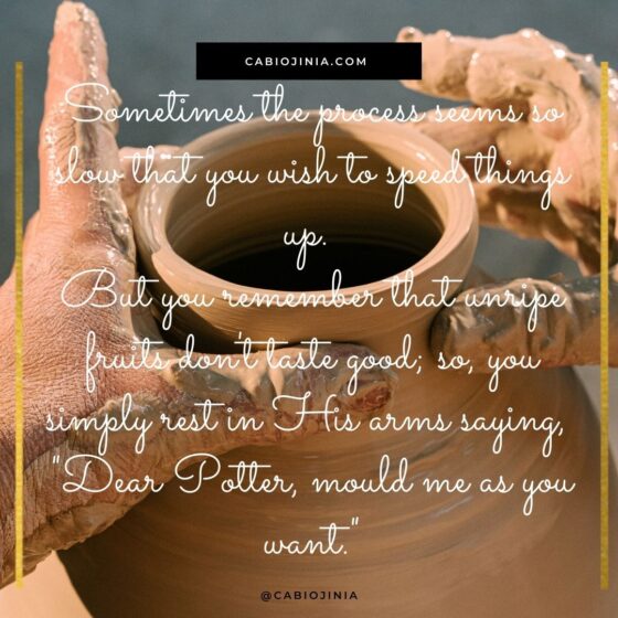 The potter and the clay by Cabiojinia