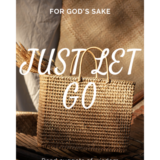 For God's sake, just let go. by Cabiojinia