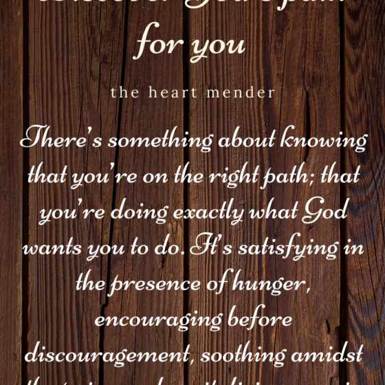 discover God's right path for you.