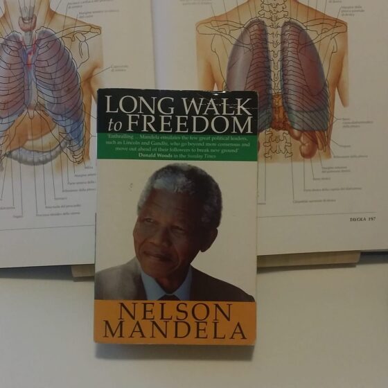 long walk to freedom by nelson mandela.