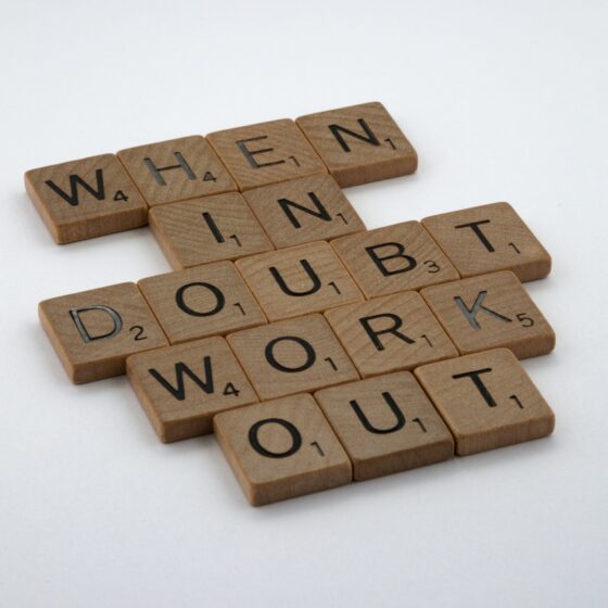 when in doubt workout. for sustained results you need consistency. by cabiojinia