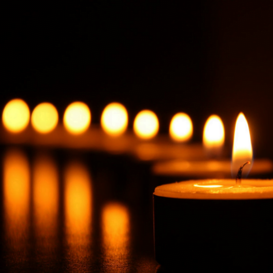 Mr Pesca, the man who had the duty of lighting the candles by cabiojinia.