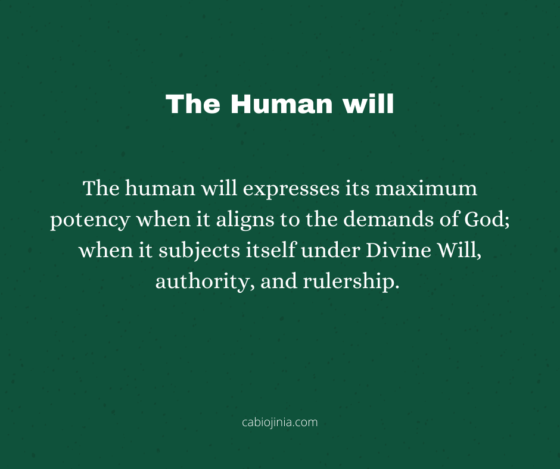 The Potency of an aligned Will. by Cabiojinia