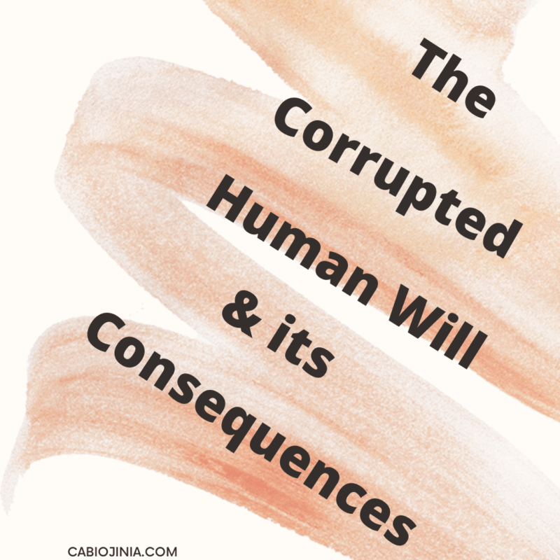 The corrupted human will and its consequences. by Cabiojinia