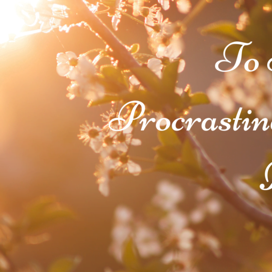 Turn your "I will" to "I am"| Solving Procrastination. by Cabiojinia