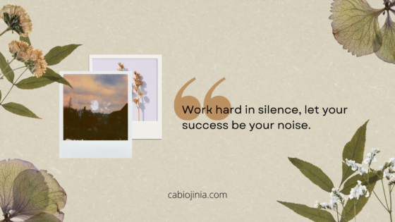 Grow in the dark. Shine in the Light. By Cabiojinia