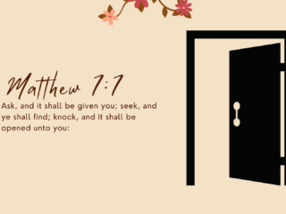 Knock, and it shall be opened unto you| Matthew 7:7. by Cabiojinia