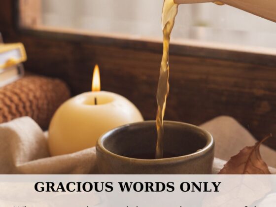 Gracious words only. Cabiojinia