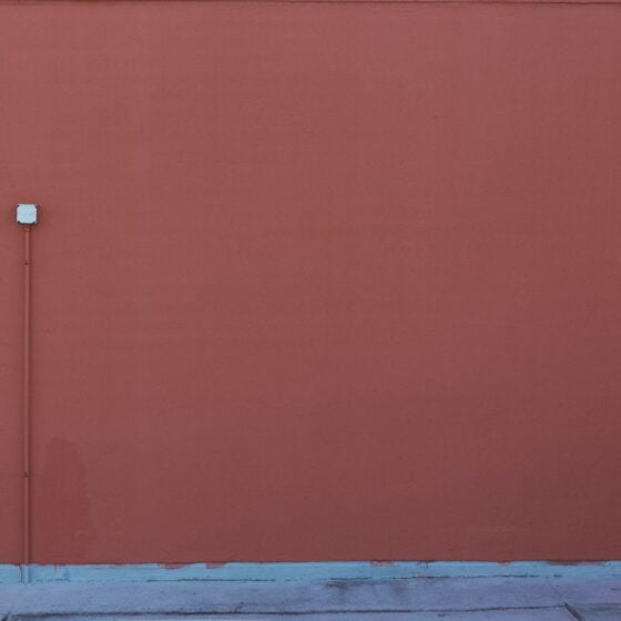 red concrete wall