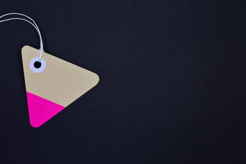 brown and pink keychain