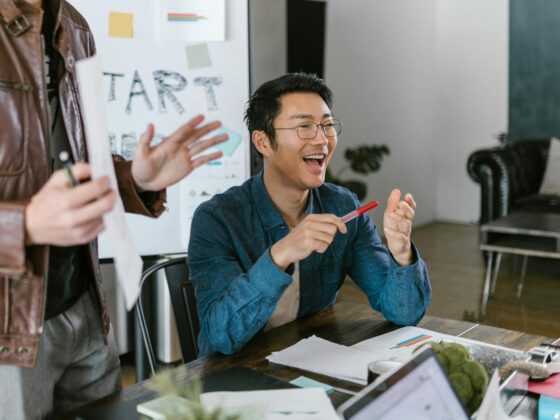 marketing creative exit office