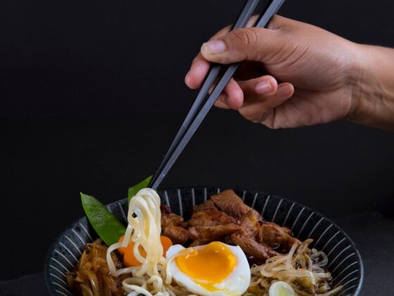 Ramen dish